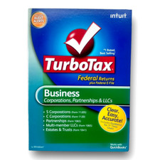 TURBOTAX BUSINESS 2011: Corporations, Partnerships & LLC'S Federal & E-File picture
