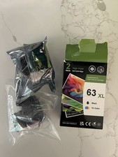 63 XL Color/Black and White Pair (2) Ink Cartridges  picture
