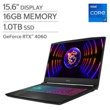 MSI Katana 15 B12VE 12th Gen i7 RTX 4060, NO RAM SSD Charger-Boot to bios picture