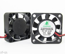 100pcs Brushless DC Cooling Fan 40x40x10mm 4010 9 blades 24V 0.1A 2pin Connector picture