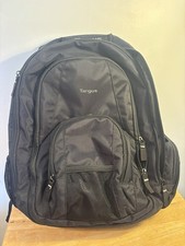 Targus Groove Black 17 in Laptop Backpack Excellent Condition picture