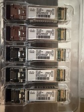Lot of 5 Cisco FET-10G 10G SFP+ Fiber Optic Modules - NEW  picture