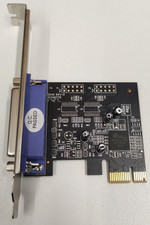 DELOCK PI40952-3X2B SINGLE PARALLEL LPT PORT PCIe x1 Card picture