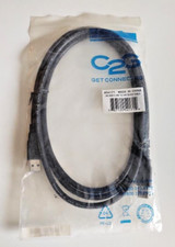 C2G USB Cable #54171 A/M to A/M Black picture