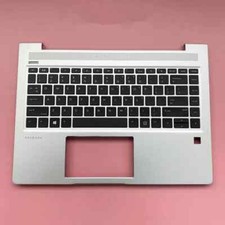 New/Orig for HP ProBook 440 G7 Palmrest Cover Case FPR hole Silver L65225-001 picture