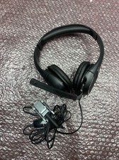 Used Plantronics Headphone Audio Black Headband Headsets  picture