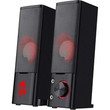 GS550 PC Gaming Speakers 2.0 Channel Sound Bar USB Powered 3.5mm picture