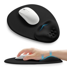Palm-Rest and Wrist-Hugging Pad Wrist Rest, Ergonomic Wrist with Curve Fittin... picture