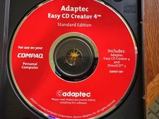 Adaptec Easy CD Creator 4 Standard Edition & Direct CD 3 Installation Disc picture