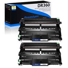 2 PK Drum Unit For Brother DR360 MFC-7340 7345N 7440N 7840W DCP-7030 7040 HL2140 picture