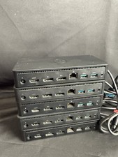 Lot of 5 Dell D6000S D6000 Universal Laptop Dock Docking Station USB or USB-C picture
