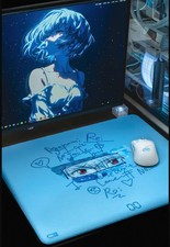 EVA Rei Ayanami Gaming Mouse Pad 490x420x4mm Large Anime Desk Mat picture