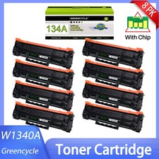 Greencycle 8PK New Chip W1340A Toner Fit for HP 134A Laserjet MFP M234dw M234sdn picture