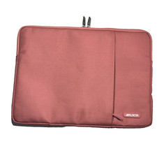 Blush Pink Soft Case Laptop Computer Device Sleeve Full Zip Cushioned Zip Pocket picture