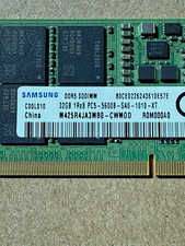 Samsung 32GB DDR5 PC5-5600B 262-Pin SO-DIMM Unbuffered M425R4JA3MB0-CWMOD picture