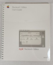 Apple Computer Macintosh Utilities User's Guide 1987 Manual M0680 Vintage *NEW* picture