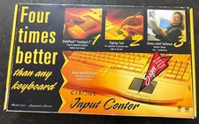 Vtg Cirque Input Center Ergonomic Model 360 Signature Series Computer Keyboard picture