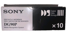 Sony DG90P DDS Data Cartridges 90M 4GB/8GB Set of 10 New picture