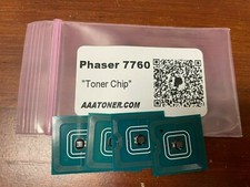 4 x Toner Chip for Xerox Phaser 7760, 7760DN, 7760DX, 7760GX Refill picture