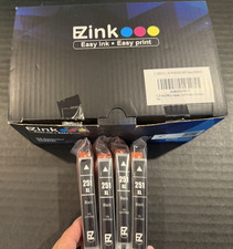 FOUR Brand New EZInk Compatible Canon Ink Cartridges Black 251XL - Sealed picture