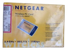 Netgear MA521 802.11b 11Mbps 2.4GHz Wireless PC Card NEW picture