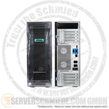 HP ML350 Gen10 tower chassis case within front bezels, air waffle, fans, cov picture