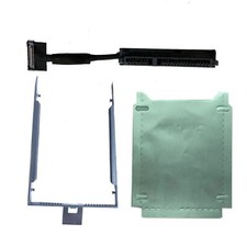 Fleshy Leaf SATA Hard Drive Caddy Bracket with SSD HDD Cable Holder Tin Foil ... picture
