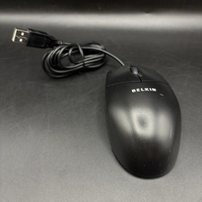Belkin F8E812-BLK-PS2 Black PS/2 Mouse TESTED Works Great picture