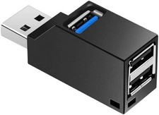 USB Hub,High Speed Mini USB 3.0 USB 2.0 HUB 3 Port Splitter (2 USB 2.0 zUSB 3.0) picture