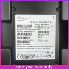 HP NEW Samsung PM1733 960GB SSD HPE U.3 NVME PCIE MZ-XL59600 MZXL5960HBHQ-00AH3 picture