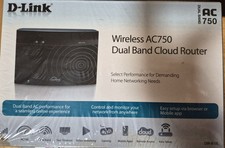 D-Link DIR-810L AC750 Dual-Band Wireless Router 4-Port 750 Mbps WPS Black picture