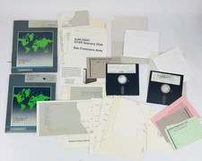 Sublogic Scenery Disk 3 & San Fran Star Disk for Commodore 64 picture
