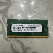 Axiom 8GB DDR4 2400MHz Laptop RAM SODIMM PC4-19200 8GBS424BS3A17 1Rx8 Tested  picture
