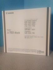 Genuine OEM Canon T03 Black Toner Cartridge 2725C001 - iR Adv 500/600/700 Series picture