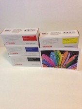 4PK Color Toner Cartridge Set for Dell Laser Printers. picture