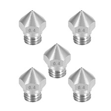 5PCS 1.75mm M7 3D Printer Nozzle Stainless Steel 0.4mm Extruder Print Head picture