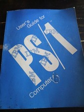 IBM PS/1 Computer User's Guide Manual Original 1st Edition 1992 picture