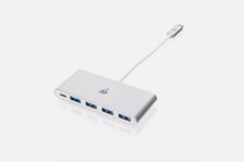 IOGEAR USB-C to 4 Port USB-A Hub with Power Delivery Pass-Thru #GUH3C4PD picture