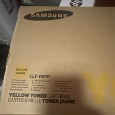 Samsung CLT-Y609S Yellow Toner Cartridge – Genuine OEM – Laser – CLP-770/775 picture