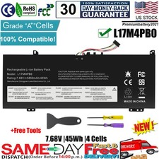 ✅L17C4PB0 L17M4PB0 Battery For Yoga 530-14ARR 530-14IKB Flex 6-14IKB 6-14ARR NEW picture