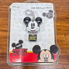 Disney Mickey Mouse 4GB USB Flash Drive Plug & Play for Mac/PC Black/White picture