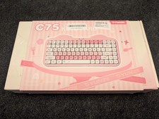 YUNZII C75 Wireless Mechanical Keyboard 75% Layout Candy Switch Pink BRAND NEW  picture