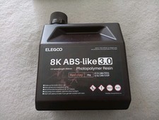ELEGOO 8K Abs-Like Resin 3.0, Photopolymer Resin UV Curing 405Nm, Red Clay  picture