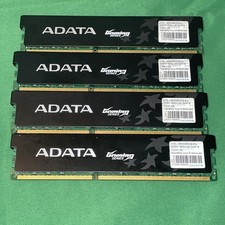 Kit of 4 ADATA AX3U1600GB2G9-2G Gaming RAM 8GB (2GBx4) DDR3-1600 USED TESTED picture