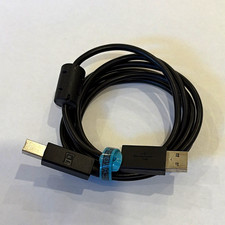 NI USB-A Male to USB-A Male USB Cable Black w/ Ferrite Core, Under 5 ft picture