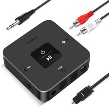 Golvery Bluetooth 5.0 Transmitter receiver, 2 in 1 Bluetooth adaptor fOR picture