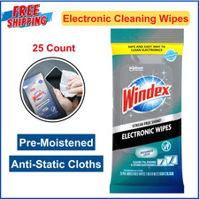 Electronic Cleaning Wipes, Pre-Moistened Screen Wipes For TVs, Phones, 25 Count picture
