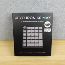 Keychron K0 Max Wireless Mechanical Number Pad Banana Tactile New Open Box picture