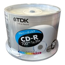 TDK CD-R 700MB 32x Recordable Discs 50 Pack Spindle picture
