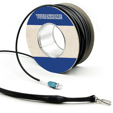 656Ft/200M Od-5Mm Industrial TPU OM3 Fiber LC to LC Outdoor Armored Fiber Patch  picture